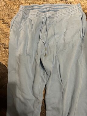 Aerie Light Blue Drawstring Sweatpants